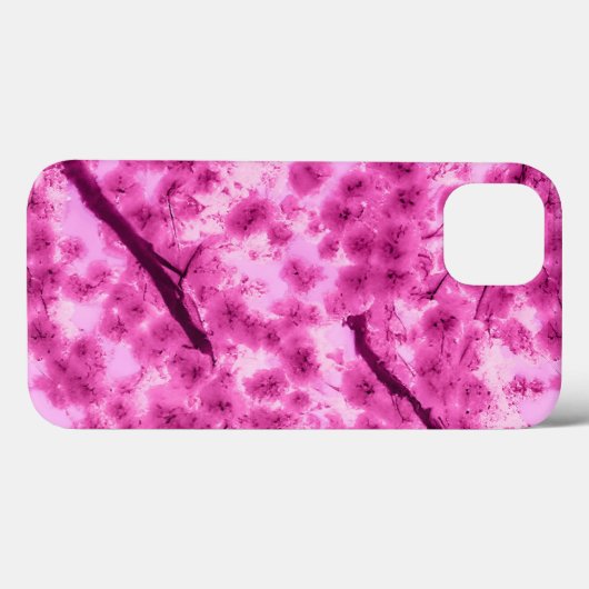 Waterverf Cherry Blossom Pattern Case-Mate iPhone Case (Achterkant (horizontaal))