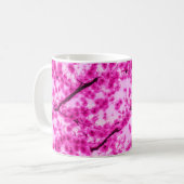 Waterverf Cherry Blossom Pattern Koffiemok (Voorkant links)