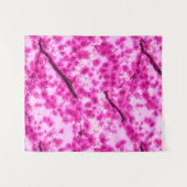 Waterverf Cherry Blossom Pattern Wandkleed (Voorkant (horizontaal))
