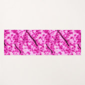 Waterverf Cherry Blossom Pattern Yogamat (Voorkant (horizontaal))