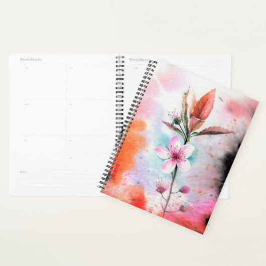 Waterverf Cherry Blossom Planner (Display)