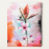 Waterverf Cherry Blossom Planner (Achterkant)