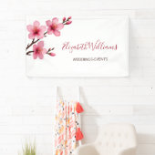 Waterverf Cherry Blossom Spandoek (Insitu)