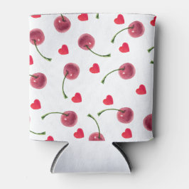 Waterverf Cherry Heart Blikjeskoeler