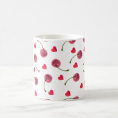 Waterverf Cherry Heart Koffiemok (Center)