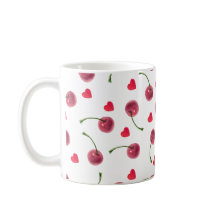 Waterverf Cherry Heart