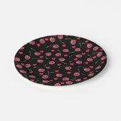 Waterverf Cherry Heart Papieren Bordje (Gekanteld)