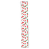 Waterverf Cherry Long Table Runner Lange Tafelloper (Voorkant)