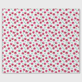 Waterverf Cherry Pattern Cadeaupapier (Vlak)