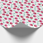 Waterverf Cherry Pattern Cadeaupapier (Hoek)