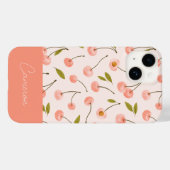 Waterverf Cherry Pattern Case-Mate iPhone Case (Achterkant (horizontaal))