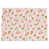 Waterverf Cherry Pattern Groot Cadeauzakje (Voorkant)