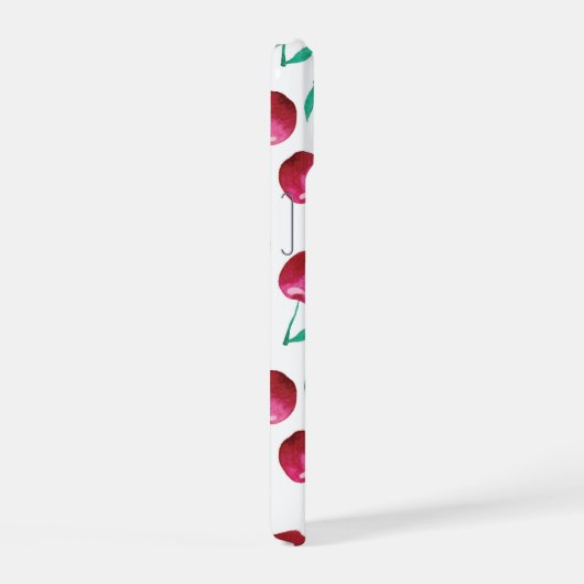 Waterverf Cherry Pattern iPhone 15 Case (Rechterkant)