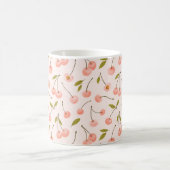 Waterverf Cherry Pattern Koffiemok (Center)