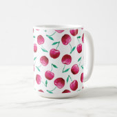 Waterverf Cherry Pattern Koffiemok (Voorkant rechts)
