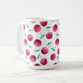 Waterverf Cherry Pattern Koffiemok (Voorkant links)