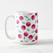 Waterverf Cherry Pattern Koffiemok (Links)