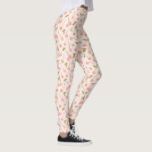 Waterverf Cherry Pattern Leggings (Rechts)