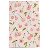 Waterverf Cherry Pattern Medium Cadeauzakje (Voorkant)