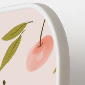 Waterverf Cherry Pattern Pickleball Paddle (Links Detail)