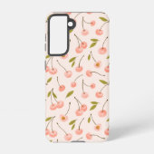 Waterverf Cherry Pattern Samsung Galaxy Hoesje (Achterkant)