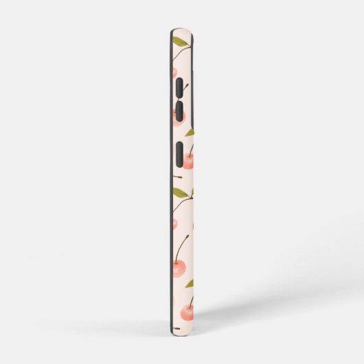 Waterverf Cherry Pattern Samsung Galaxy Hoesje (Rechterkant)