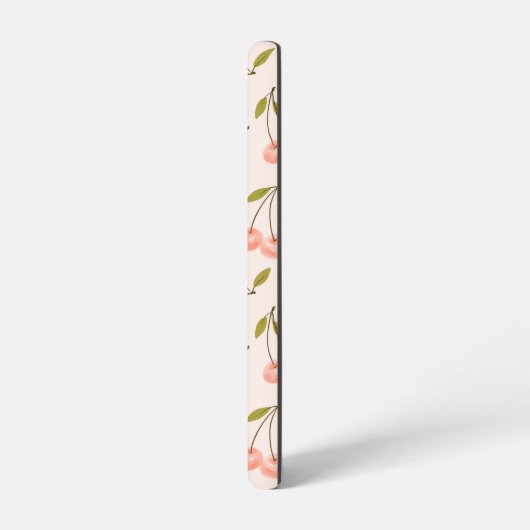 Waterverf Cherry Pattern Samsung Galaxy Hoesje (Linkerkant)