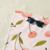 Waterverf Cherry Pattern Strandlaken (In situ)