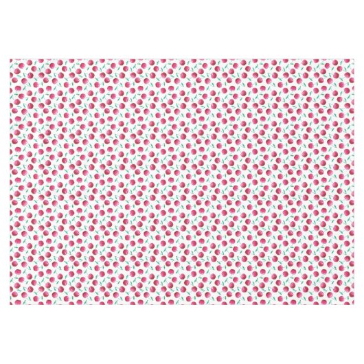 Waterverf Cherry Pattern Tafelkleed (Voorkant (Horizontaal))