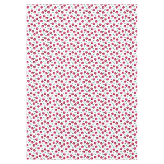 Waterverf Cherry Pattern Tafelkleed (Voorkant)