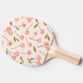 Waterverf Cherry Pattern Tafeltennisbatje (Zijkant)