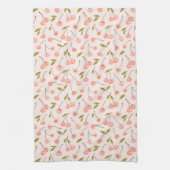 Waterverf Cherry Pattern Theedoek (Verticaal)