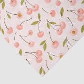 Waterverf Cherry Pattern Tissuepapier (Detail)