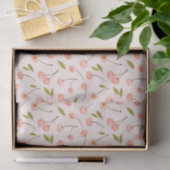 Waterverf Cherry Pattern Tissuepapier (Geschenk)