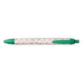 Waterverf Cherry Pattern Zwarte Inkt Pen (Achterkant)