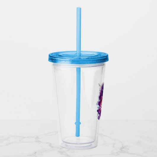 Waterverf Chess Piece Board Acryl Drinkbeker (Rechts)