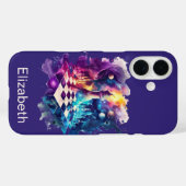 Waterverf Chess Piece Board Case-Mate iPhone Case (Achterkant (horizontaal))