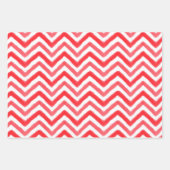Waterverf Chevron Watermelon Popsicle Inpakpapier Vel (Voorkant 2)