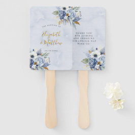 Waterverf Chic Peony Wedding Hand Handwaaier