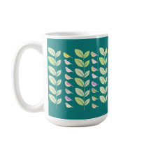 Waterverf Chickadees & Leaves