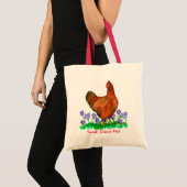 Waterverf Chicken Rhode Island Red Hen Tote Bag (Voorkant (product))