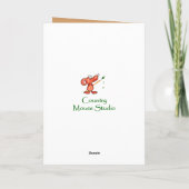 Waterverf Chihuahua, Felicidades! De Verjaardag Kaart (Achterkant)