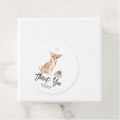 Waterverf Chihuahua Hond Verjaardag Bedankt Bedankjes Labels (In situ)