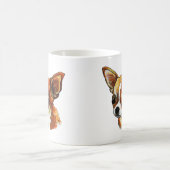 Waterverf Chihuahua Koffiemok (Center)