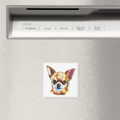 Waterverf Chihuahua Magneet (Insitu (Vaatwasser))