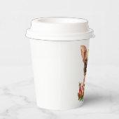 Waterverf Chihuahua Noel Kerstmis Papieren Bekers (Rechts)