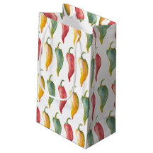 Waterverf Chili Pepper Small Gift Bag