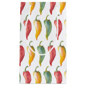 Waterverf Chili Pepper Small Gift Bag Klein Cadeauzakje (Voorkant)