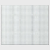 Waterverf Chinoiserie Blauw Bloemen Ginger Jars Cadeaupapier (Vlak)