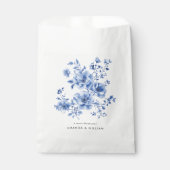 Waterverf Chinoiserie floral Bedankzakje (Voorkant)